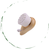 Facial Brush with Bamboo Handle