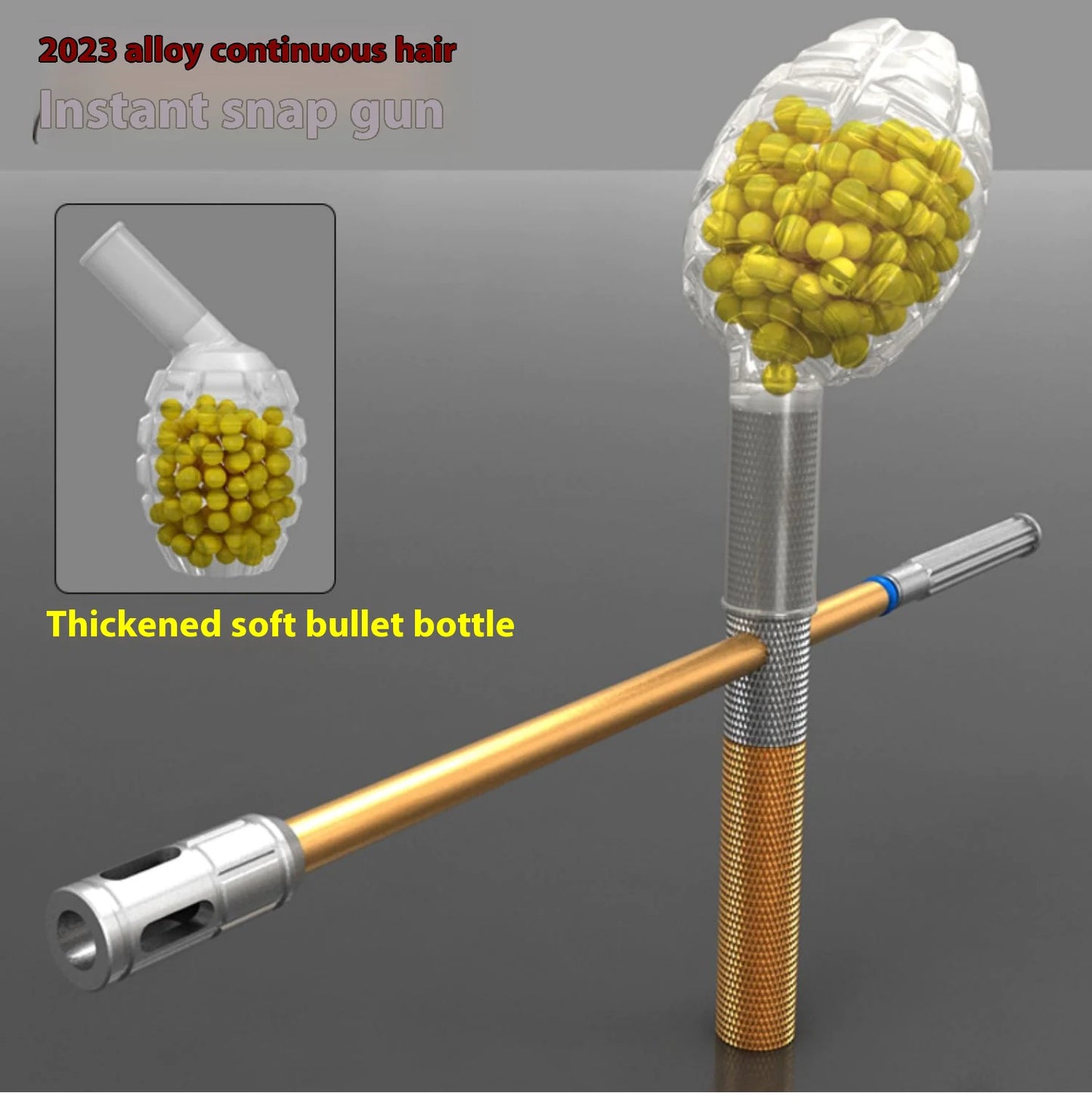 Bamboo Pipe Gun Toy