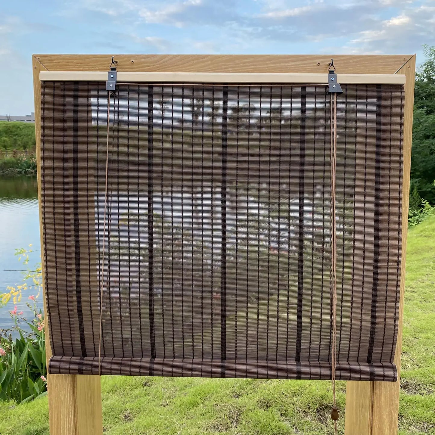 Bamboo Blinds 45" W x 74" H