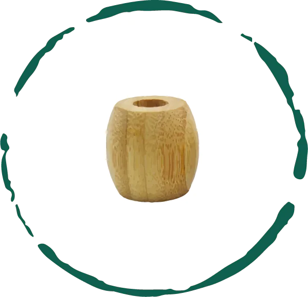 Bamboo Toothbrush Holder