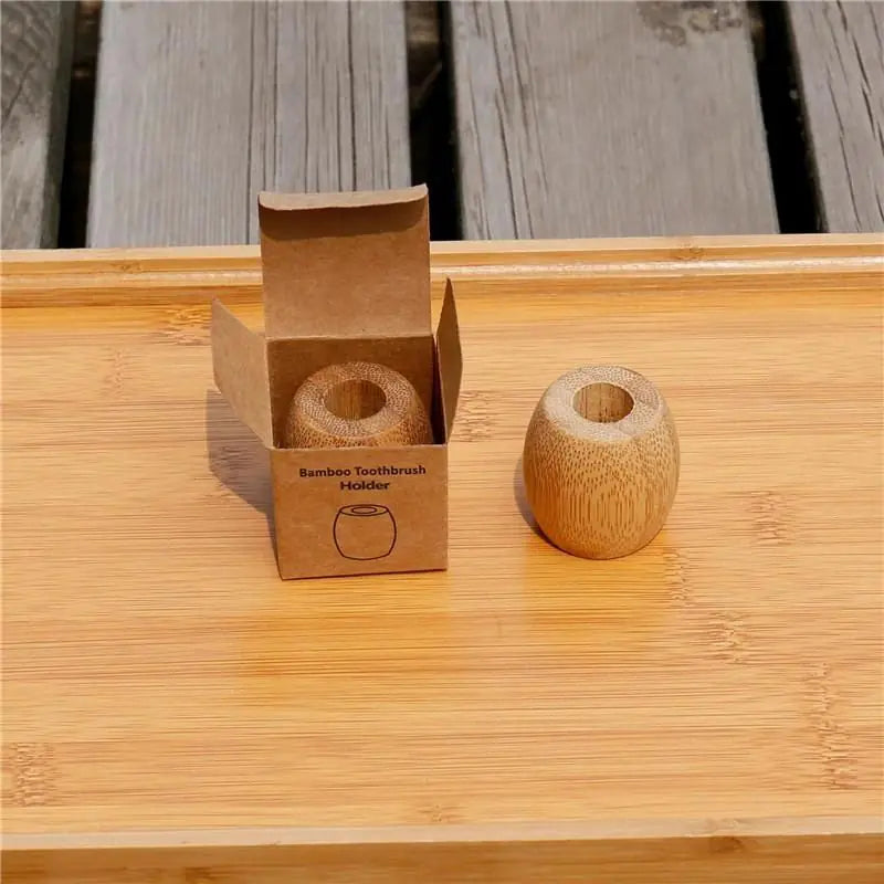 Bamboo Toothbrush Holder