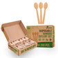 Bamboo Spoons – 200 Pack