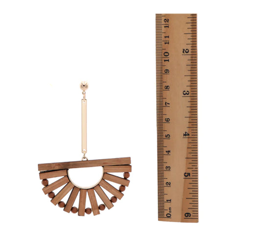 Hollow Bamboo Earrings