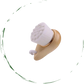 Facial Brush with Bamboo Handle
