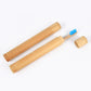 Bamboo Toothbrush Travel Case