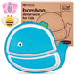 Bamboo Kids Divided Plates – 1pc Cute Whale