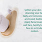 Facial Brush with Bamboo Handle