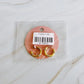 Bamboo Sparkle Hoop Earrings