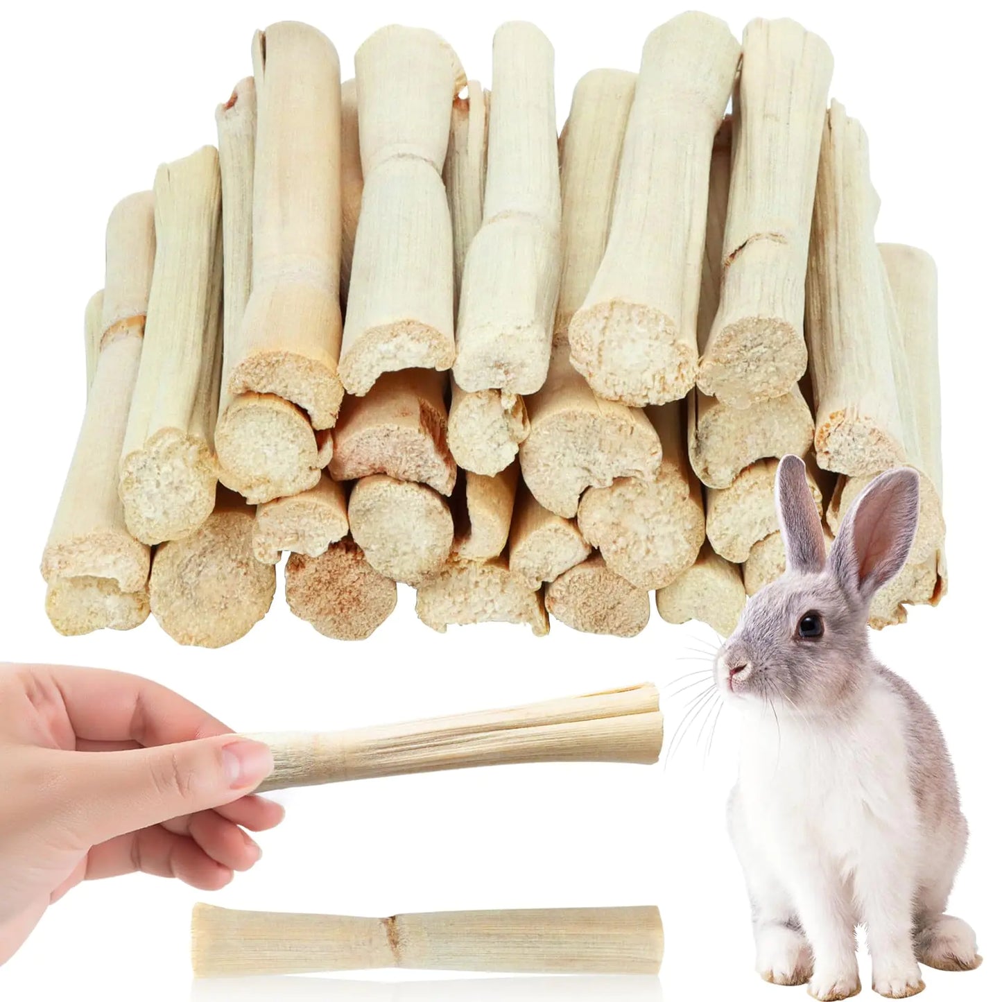 1lb Sweet Bamboo Chew Toy Treat
