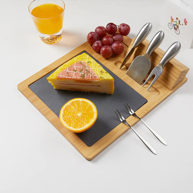 Natural bamboo slate